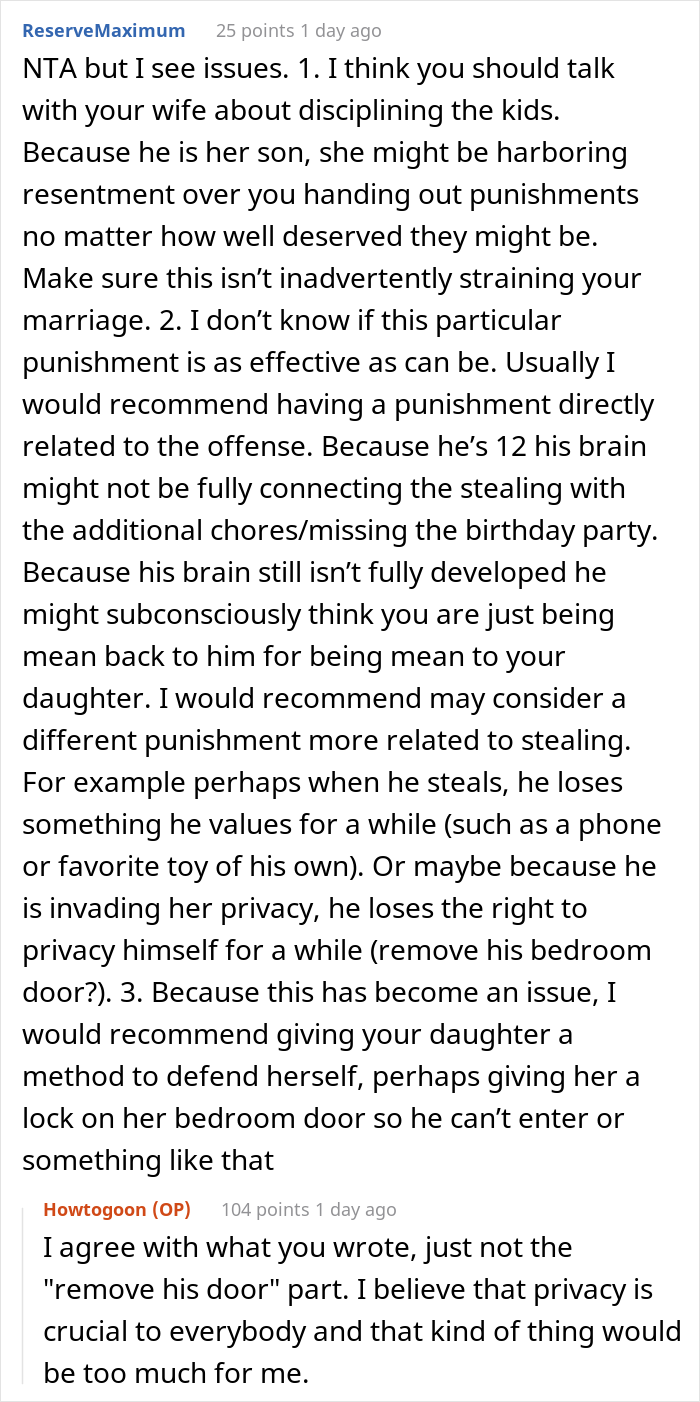Stepfather Gives His Kid A Lesson For Offending His Stepsister By Not Letting Him Go To His Friend's B-Day Party Stepfather Gives His Kid A Lesson For Offending His Stepsister By Not Letting Him Go To His Friend's B-Day Party