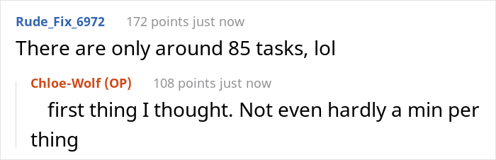 Housekeeper Getting $12/Hour Receives A Checklist With 85 Tasks She Has To Complete In An Hour To Not Get Fired Housekeeper Getting $12/Hour Receives A Checklist With 85 Tasks She Has To Complete In An Hour To Not Get Fired