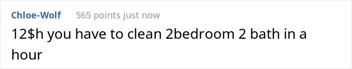 Housekeeper Getting $12/Hour Receives A Checklist With 85 Tasks She Has To Complete In An Hour To Not Get Fired Housekeeper Getting $12/Hour Receives A Checklist With 85 Tasks She Has To Complete In An Hour To Not Get Fired