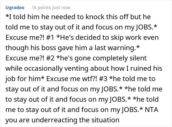 “AITA For Causing My Husband To Get Fired?” “AITA For Causing My Husband To Get Fired?”