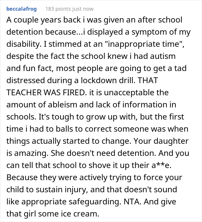 School Principal Gives Student With Cerebral Palsy Detention And Doesn’t Care She Can’t Come Back Home That Late School Principal Gives Student With Cerebral Palsy Detention And Doesn’t Care She Can’t Come Back Home That Late