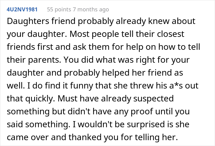 Homophobic Neighbor Calls This Dad's Daughter "A Freak" Because She's Openly Gay, Dad Brings Up His Secret Affair In Front Of His Wife Homophobic Neighbor Calls This Dad's Daughter "A Freak" Because She's Openly Gay, Dad Brings Up His Secret Affair In Front Of His Wife