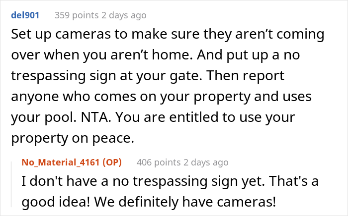 Neighbors Keep Harassing This Couple About Using Their Pool Until They Finally Lose Their Patience Neighbors Keep Harassing This Couple About Using Their Pool Until They Finally Lose Their Patience
