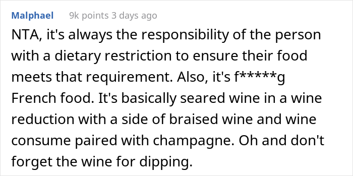 New Neighbor Gets Blasted By Mormon Guests After Dinner As They Discovered That The Sauce He Made Contained Red Wine New Neighbor Gets Blasted By Mormon Guests After Dinner As They Discovered That The Sauce He Made Contained Red Wine