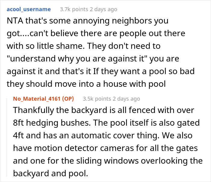 Neighbors Keep Harassing This Couple About Using Their Pool Until They Finally Lose Their Patience Neighbors Keep Harassing This Couple About Using Their Pool Until They Finally Lose Their Patience
