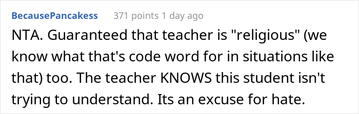 "Weaponizing My Femininity": 15 Y.O. Girl Gets Called A Jerk For Throwing A Tantrum After Getting Regularly Harassed At School "Weaponizing My Femininity": 15 Y.O. Girl Gets Called A Jerk For Throwing A Tantrum After Getting Regularly Harassed At School