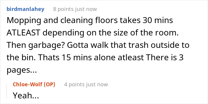 Housekeeper Getting $12/Hour Receives A Checklist With 85 Tasks She Has To Complete In An Hour To Not Get Fired Housekeeper Getting $12/Hour Receives A Checklist With 85 Tasks She Has To Complete In An Hour To Not Get Fired