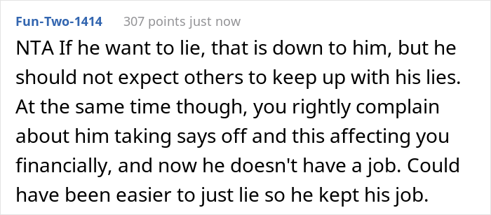 “AITA For Causing My Husband To Get Fired?” “AITA For Causing My Husband To Get Fired?”