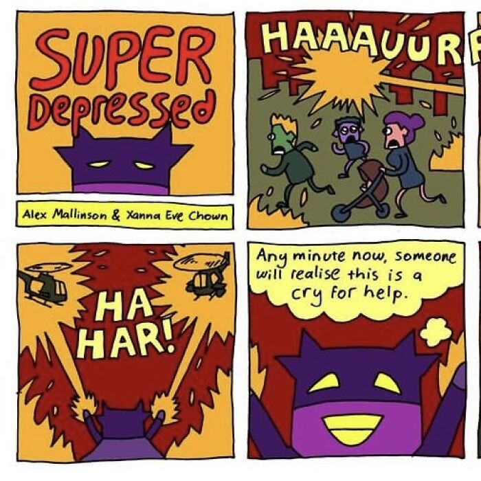 “What If Superman Had Depression?”: 10 Comics Made By Us