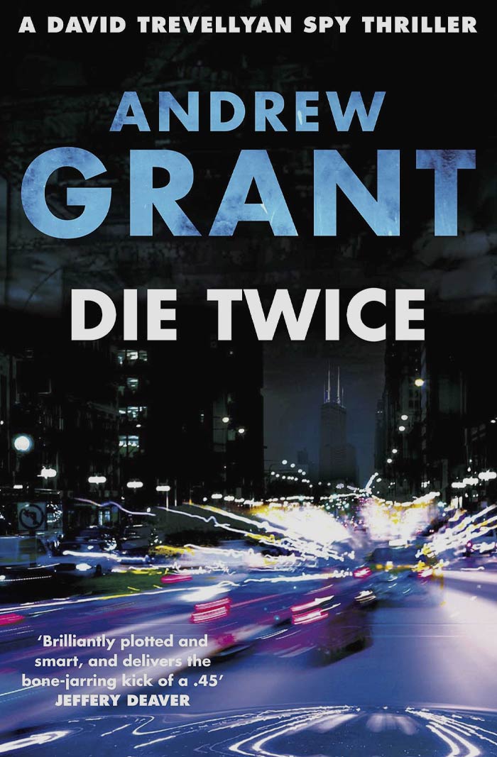 Book cover for "Die Twice"