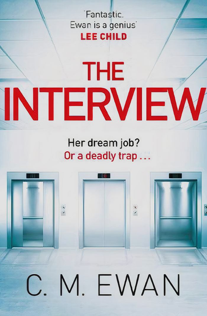 Book cover for "The Interview"