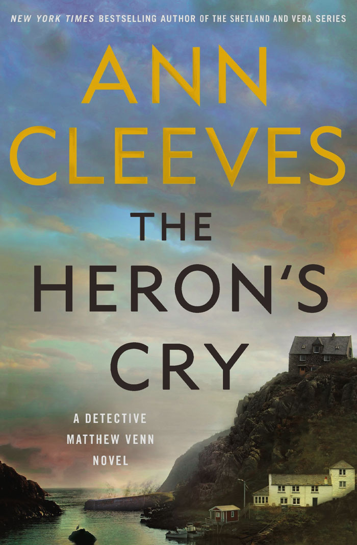 Book cover for "The Heron's Cry"
