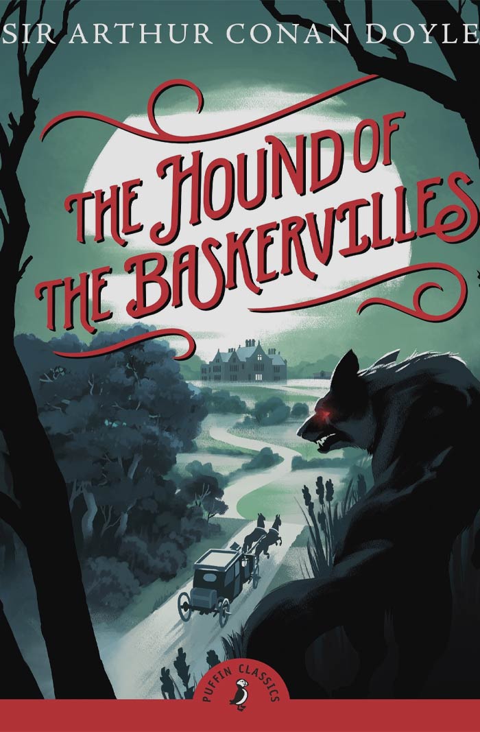 Book cover for "The Hound Of The Baskervilles"