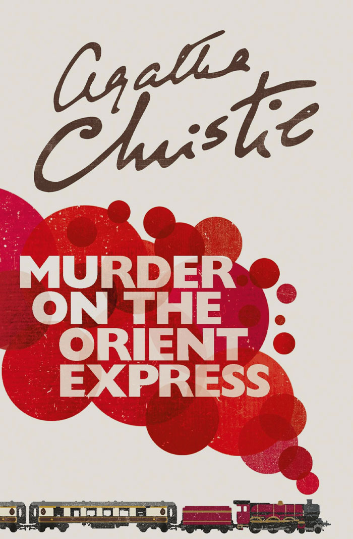 Book cove for "Murder On The Orient Express"
