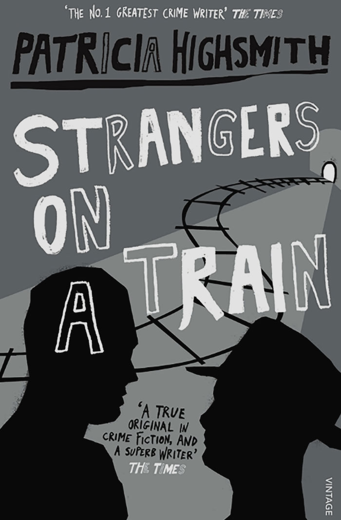 Book cover for "Strangers On A Train"