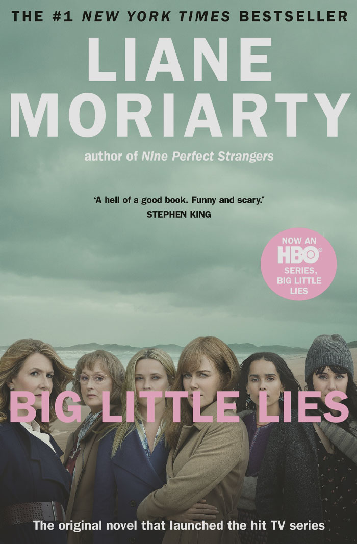 Book cover for "Big Little Lies"