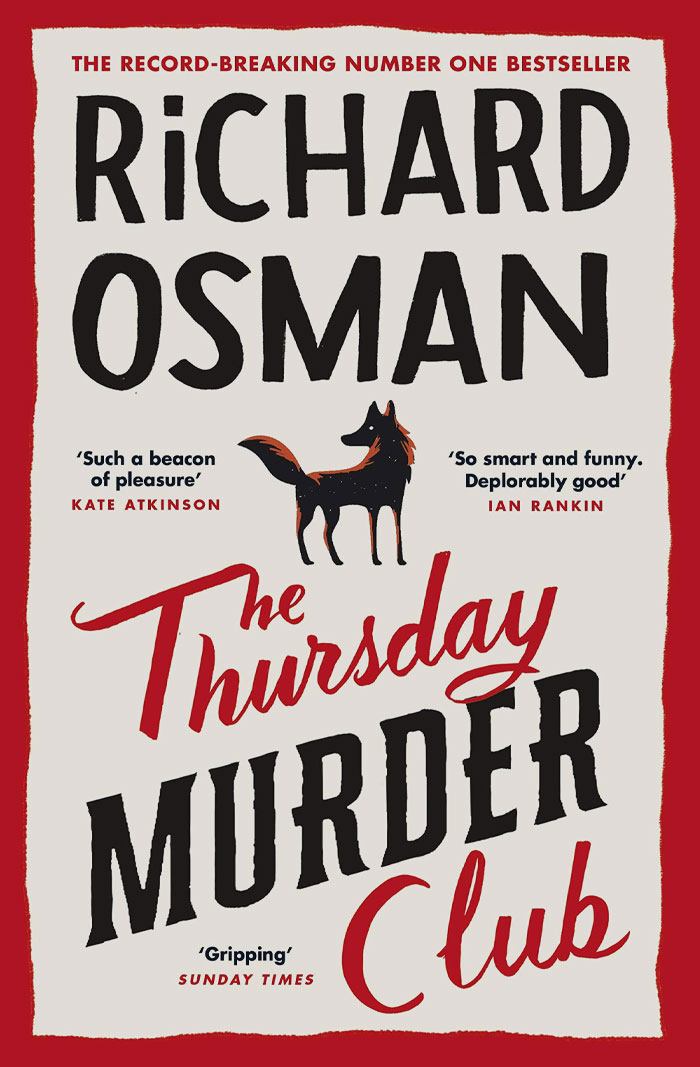 Book cover for "The Thursday Murder Club"