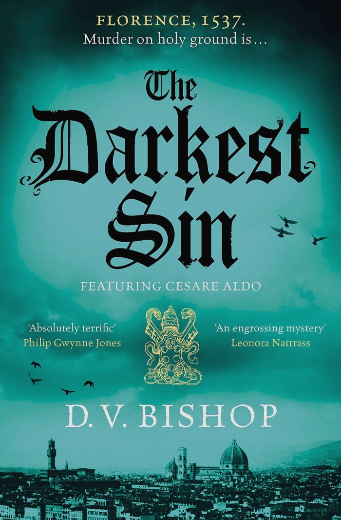 Book cover for "The Darkest Sin"