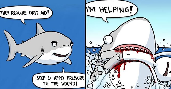 30 Everyday Life Comics About Mental Health By This Artist