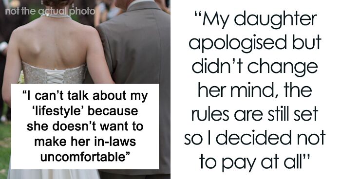 Bride Still Expects Her Father To Fund Her Wedding After Banning His Husband From Attending, Father Asks The Internet If He’s Wrong For Refusing To Pay