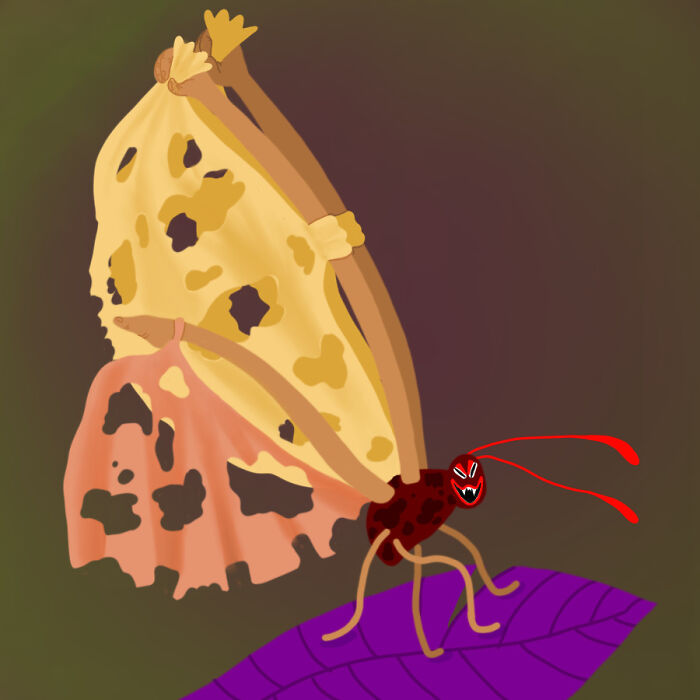Cursed Butterfly (Not My Best, But Definitely Weirdest/Creepiest)