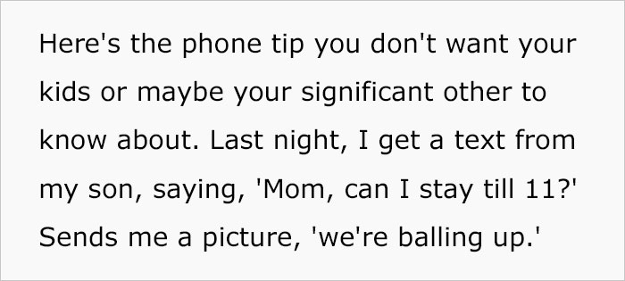 2.7M Folks Love This Mom's And Ex-Detective’s Explanation Of Why It’s Better To Send Screenshots Of Pics On Dating Apps Rather Than Originals 2.7M Folks Love This Mom's And Ex-Detective’s Explanation Of Why It’s Better To Send Screenshots Of Pics On Dating Apps Rather Than Originals