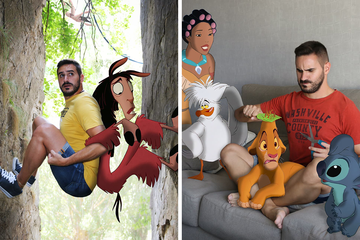 Elementary School Teacher Photoshops Classic Disney Characters ...