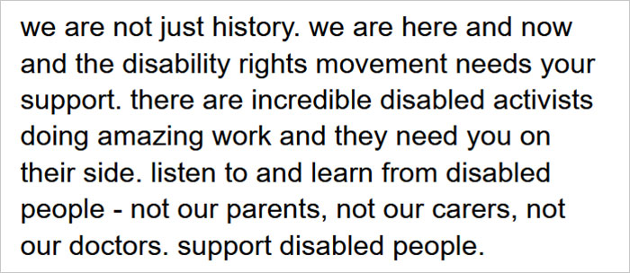 People Online Are Discussing Disability History After A Tumblr User Shares 6 Events That Are Not Talked About Enough From It People Online Are Discussing Disability History After A Tumblr User Shares 6 Events That Are Not Talked About Enough From It