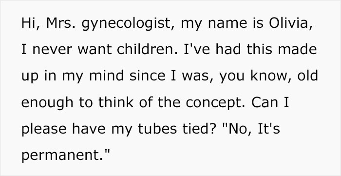 “No, It’s Permanent”: TikToker Shares How A Gynecologist Refused To Sterilize Her And Goes Viral “No, It’s Permanent”: TikToker Shares How A Gynecologist Refused To Sterilize Her And Goes Viral