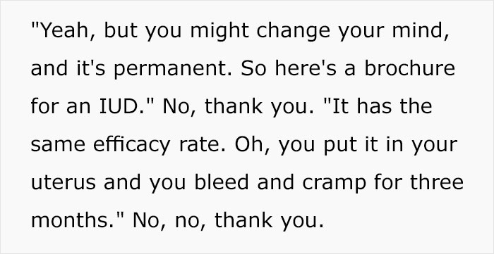 “No, It’s Permanent”: TikToker Shares How A Gynecologist Refused To Sterilize Her And Goes Viral “No, It’s Permanent”: TikToker Shares How A Gynecologist Refused To Sterilize Her And Goes Viral