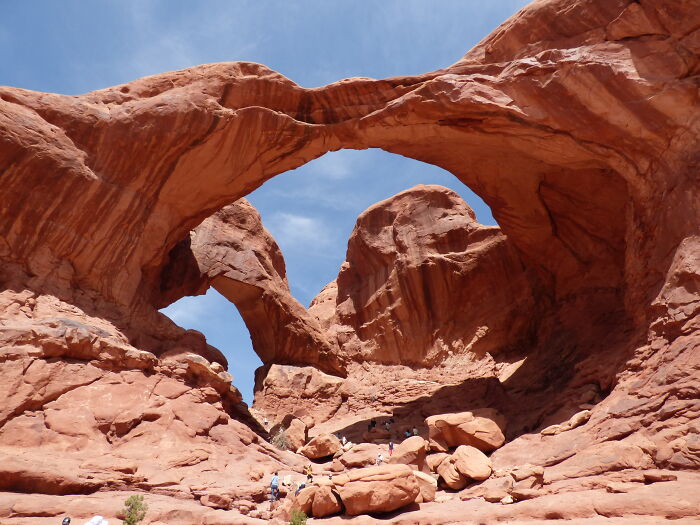 Lately, Arches National Park. See The Tiny People Near The Bottom!