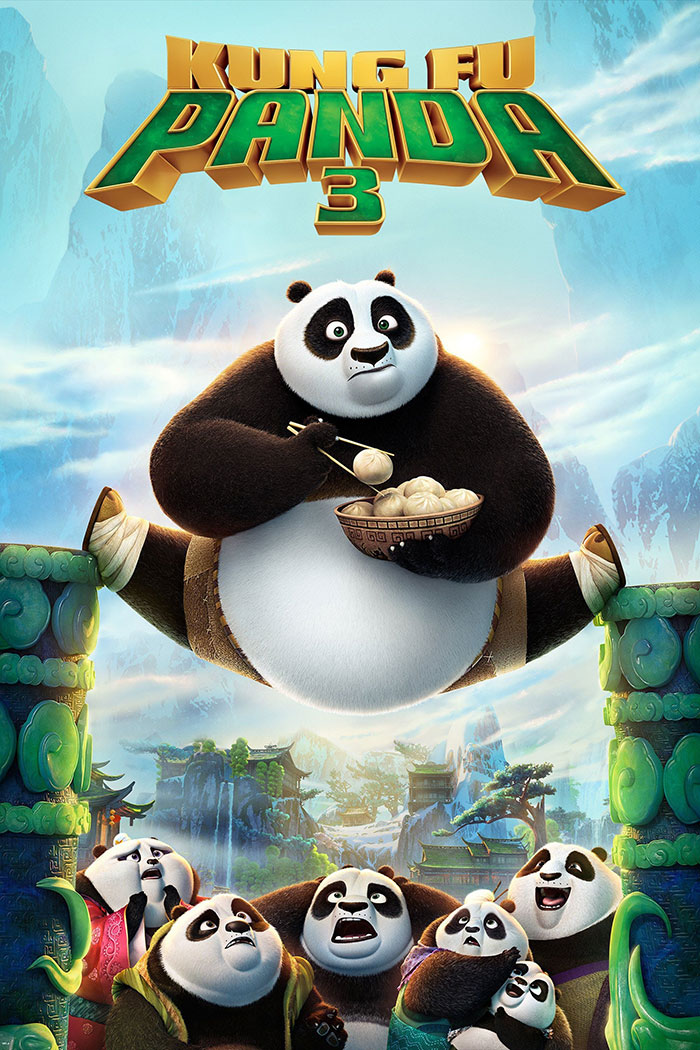 Poster for Kung Fu Panda 3 movie