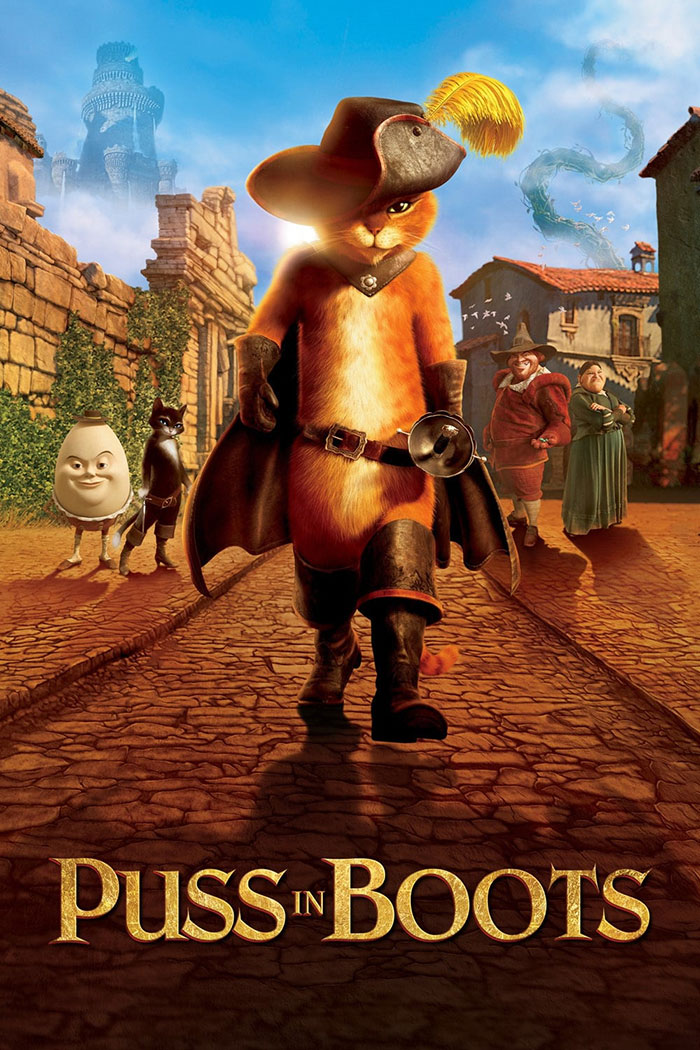 Poster for Puss In Boots movie