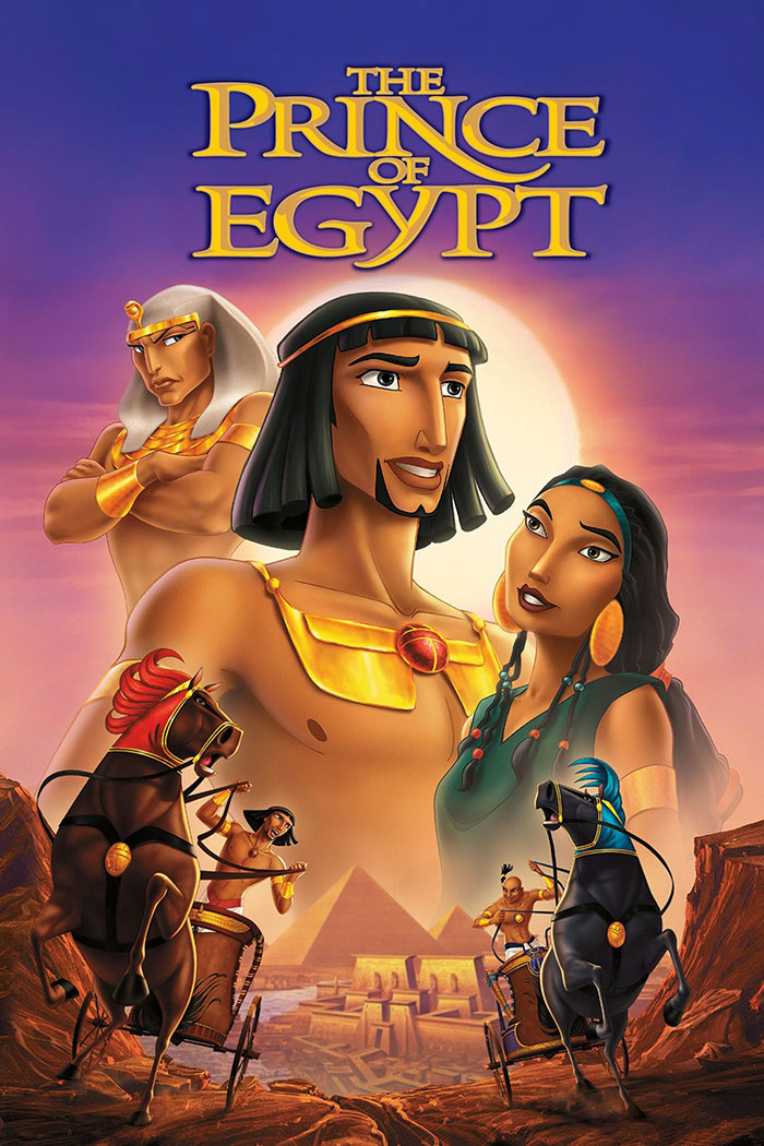 Poster for The Prince of Egypt movie