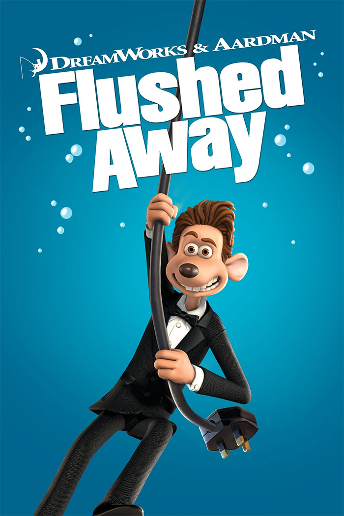 Poster for Flushed Away movie
