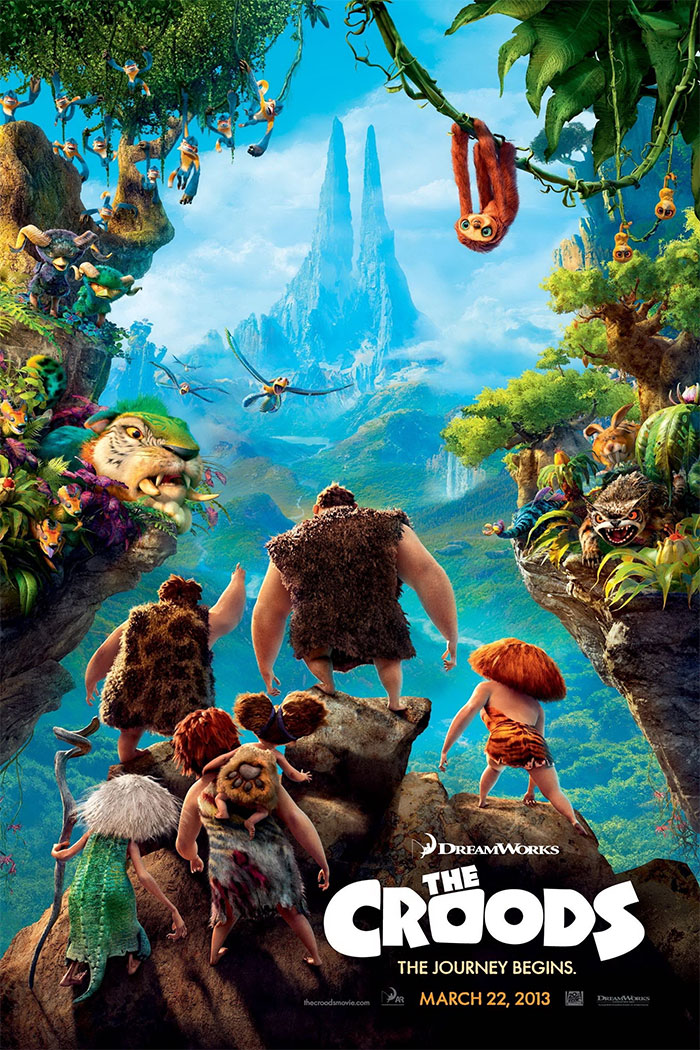 Poster for The Croods movie