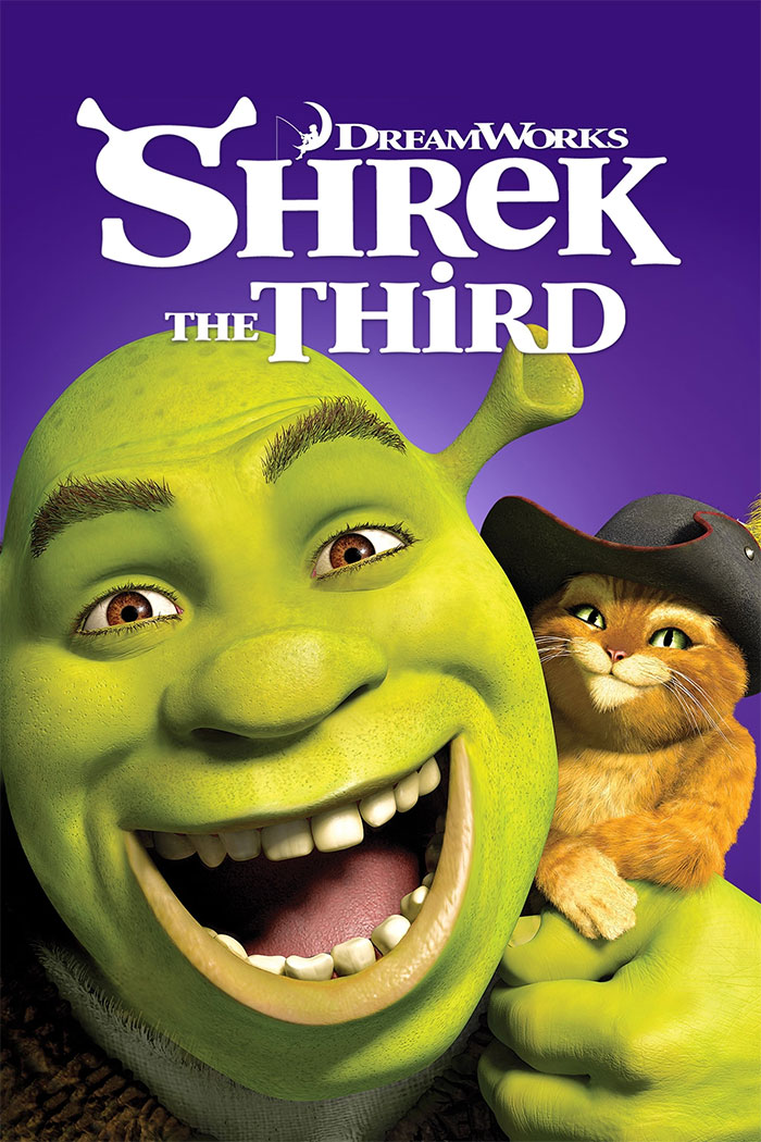 Poster for Shrek the Third movie