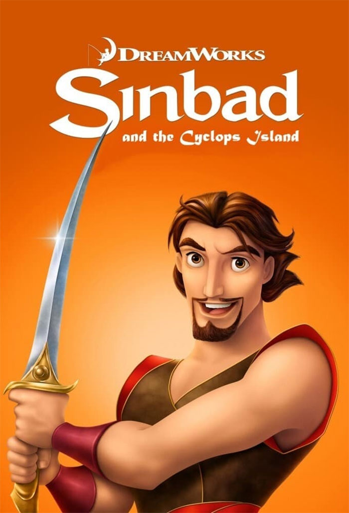 Poster for Sinbad and the Cyclops Island movie