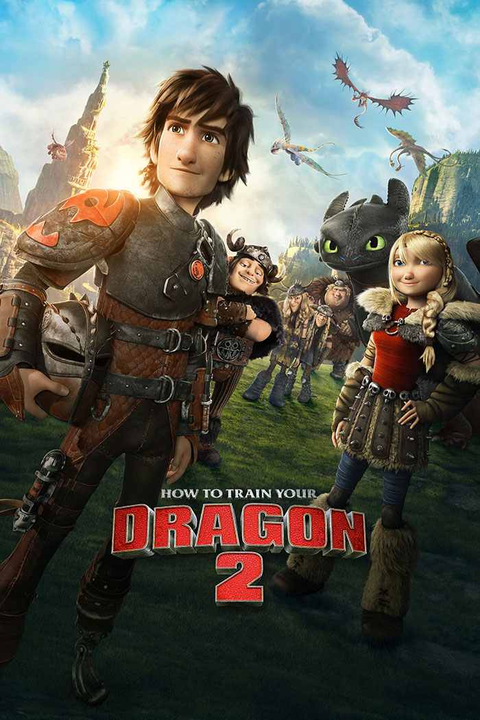 Poster for How to Train Your Dragon 2 movie