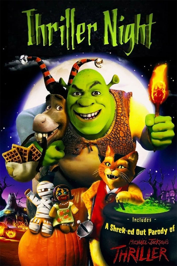 Poster for Shrek: Thriller Night movie