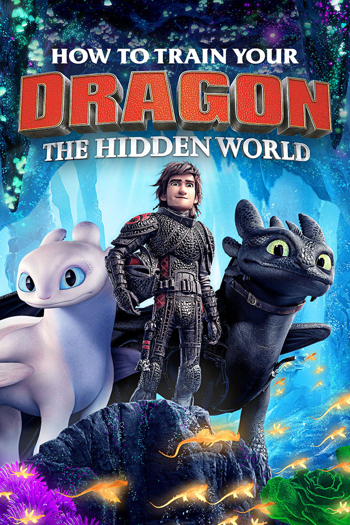 Poster for How to Train Your Dragon: the Hidden World movie