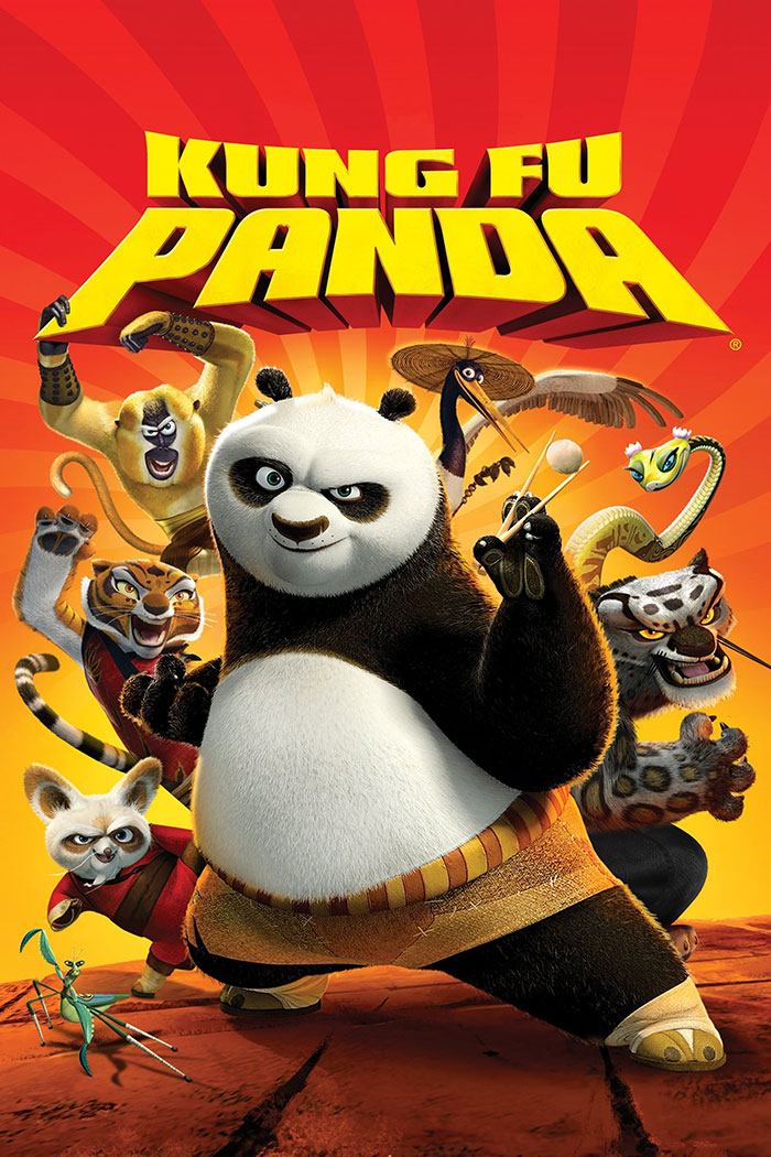 Poster for Kung Fu Panda movie