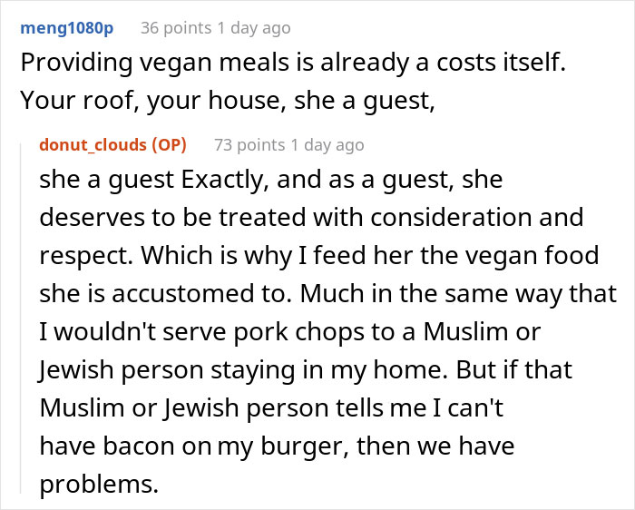 Vegan Mom Is Livid After Learning A Family Member Who Watched Her Kid For Free Had A Steak For Dinner For Themselves Vegan Mom Is Livid After Learning A Family Member Who Watched Her Kid For Free Had A Steak For Dinner For Themselves