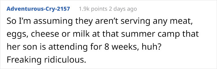 Vegan Mom Is Livid After Learning A Family Member Who Watched Her Kid For Free Had A Steak For Dinner For Themselves Vegan Mom Is Livid After Learning A Family Member Who Watched Her Kid For Free Had A Steak For Dinner For Themselves