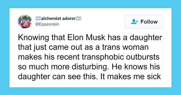 People React To Elon Musk’s Daughter Disowning Him And Changing Her Name
