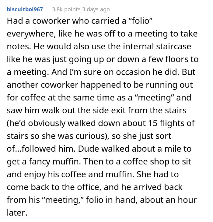 "No One Noticed I Was Gone": One Employee's Life Hack With A Laptop Inspires Others To Share Theirs, Here Are 14 Of The Best Ones "No One Noticed I Was Gone": One Employee's Life Hack With A Laptop Inspires Others To Share Theirs, Here Are 14 Of The Best Ones