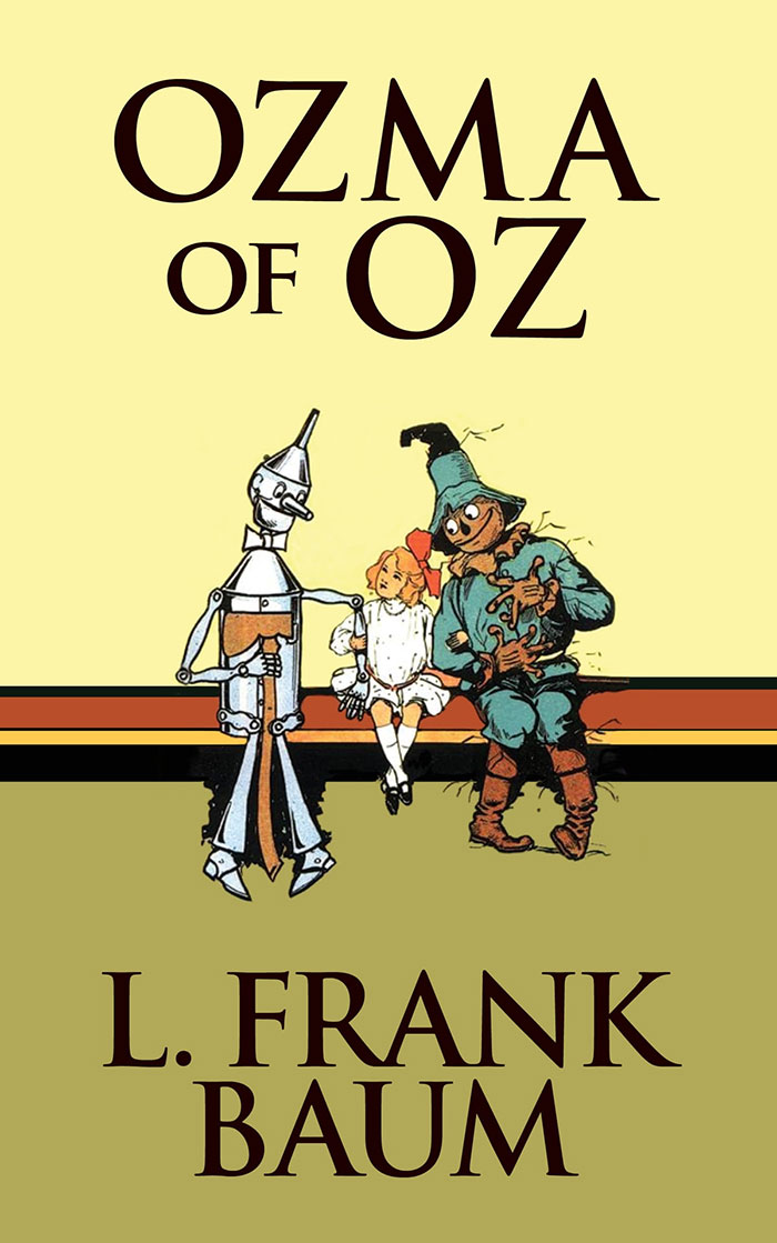 Ozma Of Oz By L. Frank Baum book cover