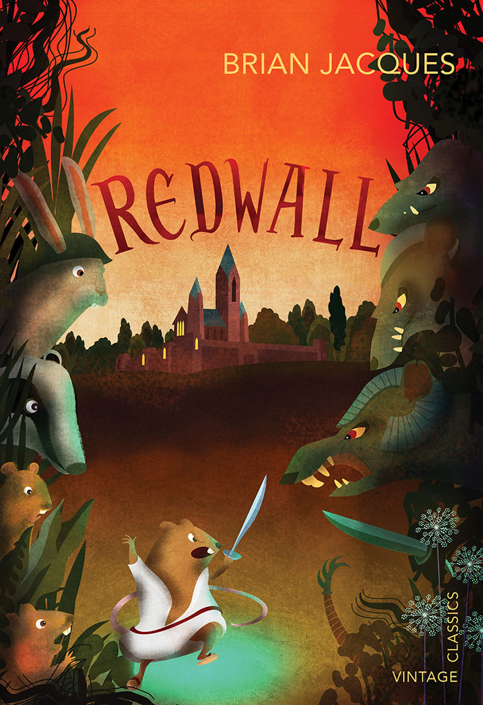 Redwall By Brian Jacques book cover