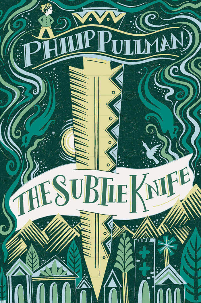 The Subtle Knife By Philip Pullman book cover