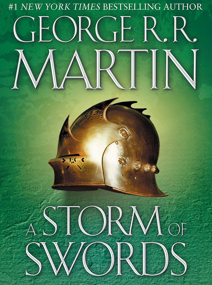 A Storm Of Swords By George R. R. Martin book cover